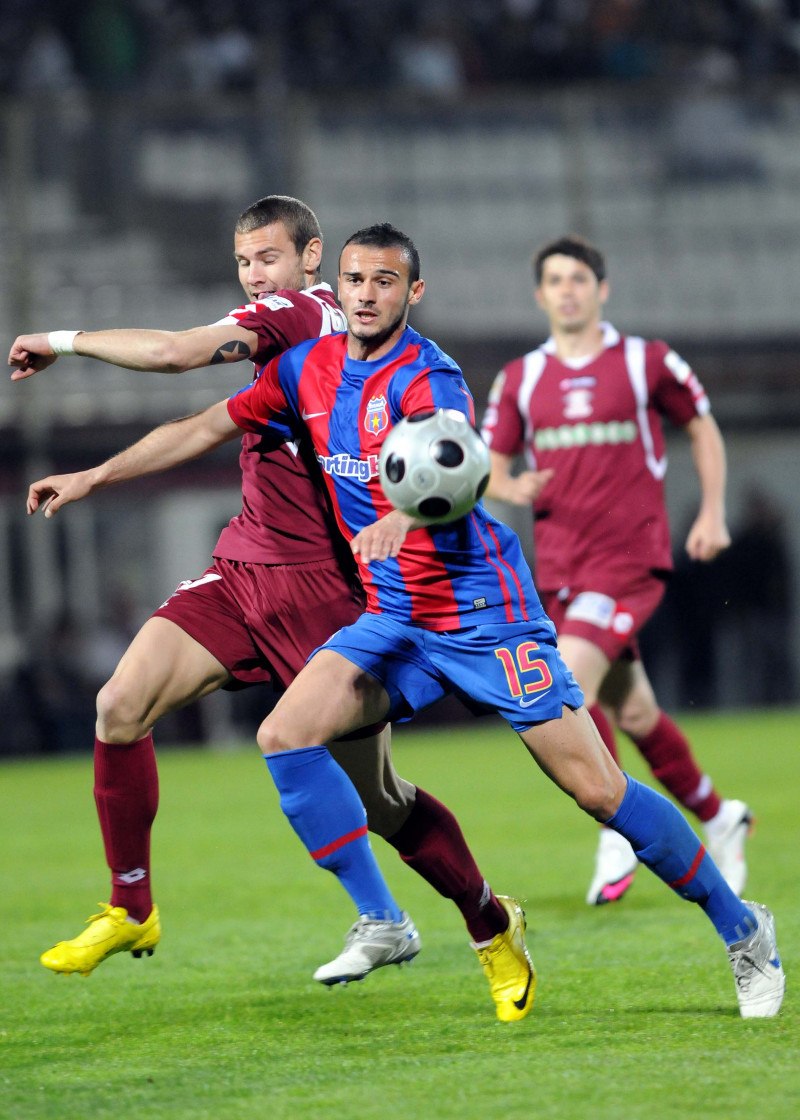 FOTBAL:RAPID BUCURESTI-STEAUA BUCURESTI 5-1,LIGA 1 (18.04.2010)