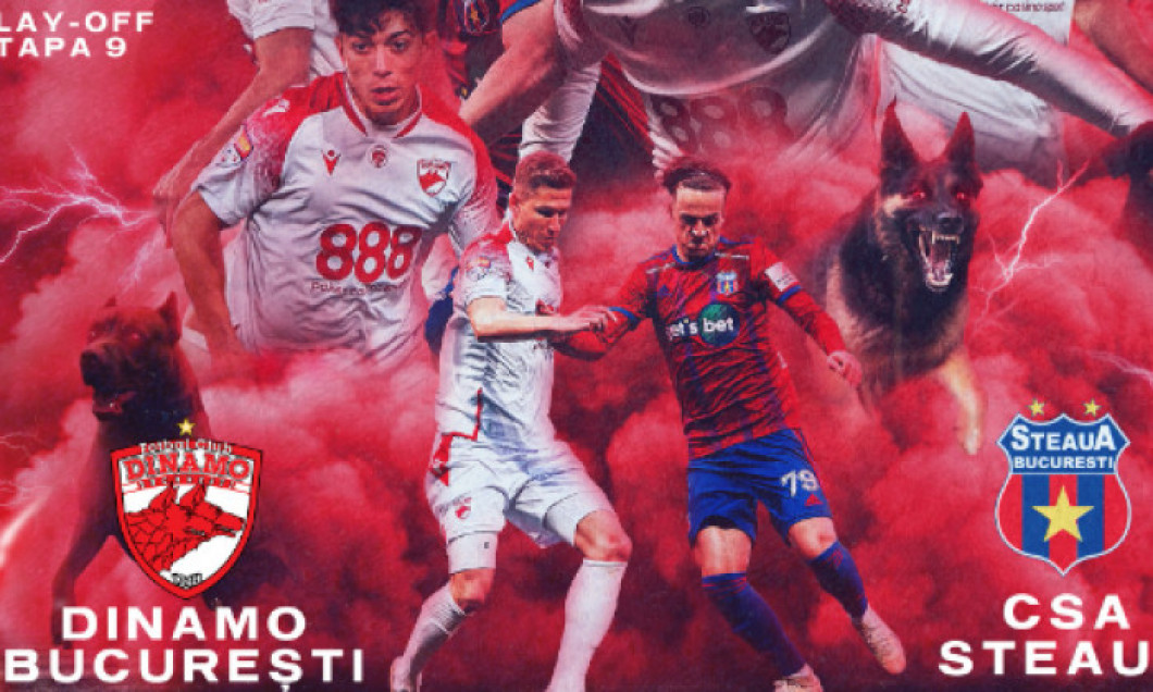 Dinamo Bucuresti - CSA Steaua Bucuresti - Play Off - 15 mai 2023