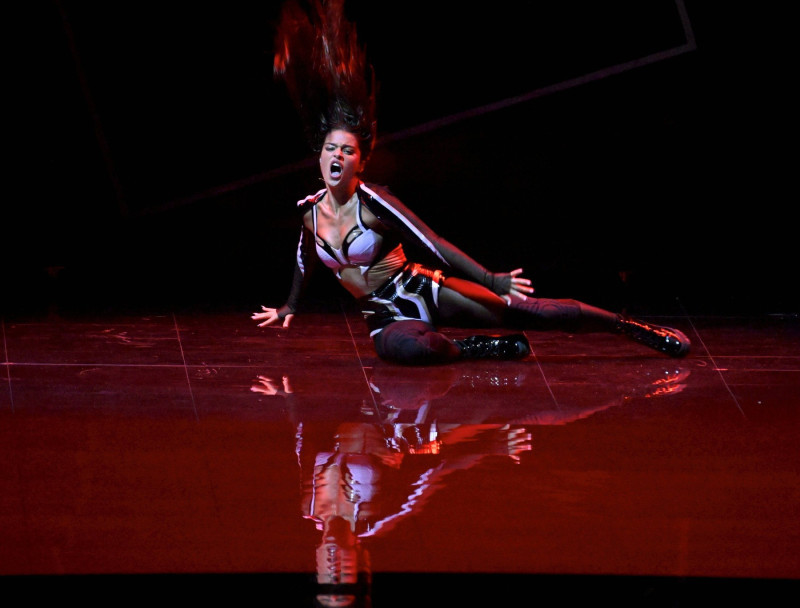 Israel s Noa Kirel performs Unicorn during The Eurovision Song Contest 2023 first semifinal in Liverpool, United Kingdom