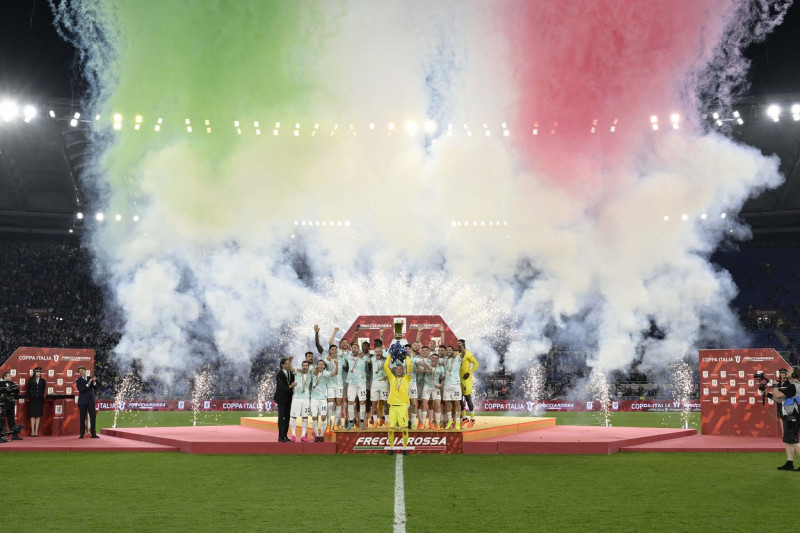 ACF Fiorentina vs FC Inter - Frecciarossa Coppa Italia Final 2022/2023, Olympic Stadium in Rome, Rome, Italy - 24 May 2023