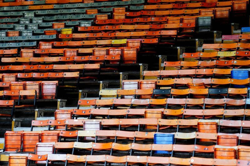 A general view of seats inside of the ground before the Sky Bet Championship play-off semi-final second leg match at Kenilworth Road, Luton. Picture date: Tuesday May 16, 2023.