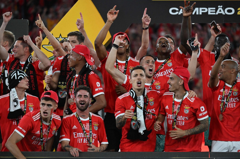 Benfica wins Portuguese league title