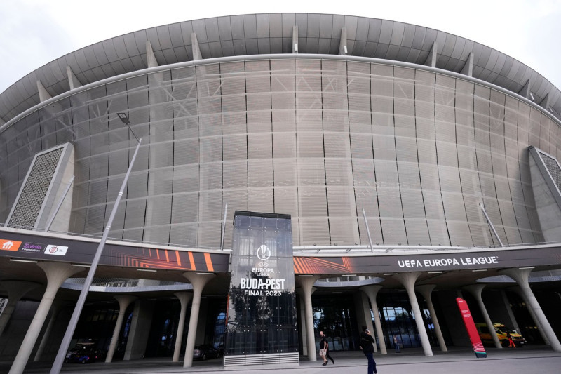 Sevilla FC Training Session And Press Conference - UEFA Europa League Final 2022/23, Budapest, Hungary - 30 May 2023