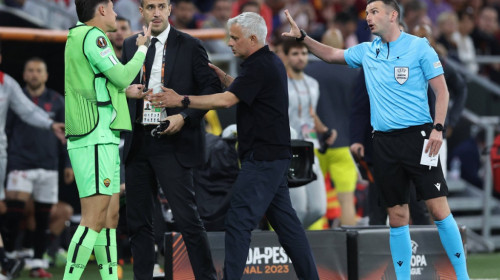 Jose Mourinho l-a copiat pe Cristiano Ronaldo după golul marcat de AS Roma în meciul cu Sevilla. Gestul portughezului