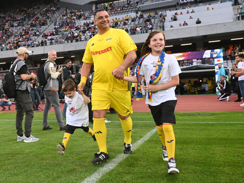 FOTBAL:ALL STARS ROMANIA-GALATASARAY LEGENDS, AMICAL SPORTS FESTIVAL (2.06.2023)