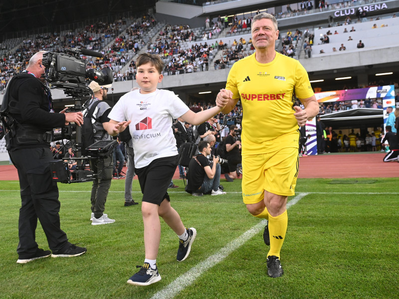FOTBAL:ALL STARS ROMANIA-GALATASARAY LEGENDS, AMICAL SPORTS FESTIVAL (2.06.2023)