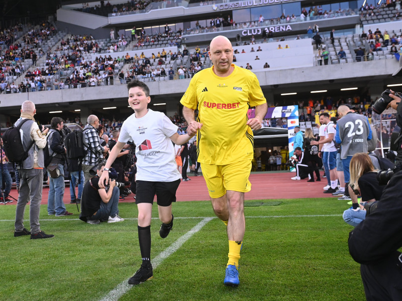 FOTBAL:ALL STARS ROMANIA-GALATASARAY LEGENDS, AMICAL SPORTS FESTIVAL (2.06.2023)