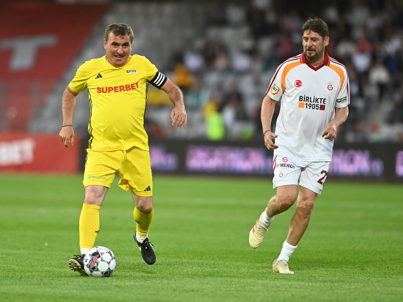 FOTBAL:ALL STARS ROMANIA-GALATASARAY LEGENDS, AMICAL SPORTS FESTIVAL (2.06.2023)