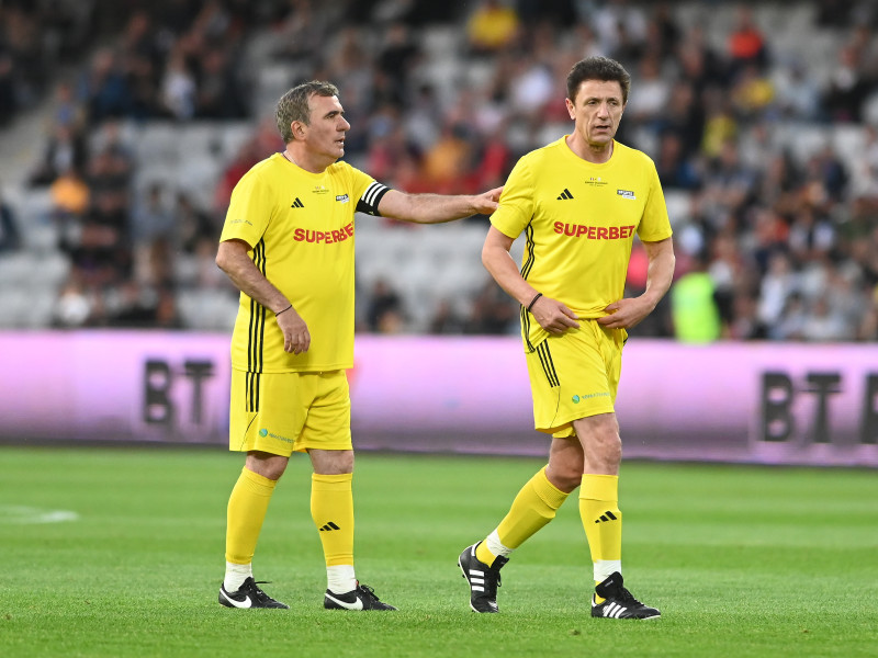 FOTBAL:ALL STARS ROMANIA-GALATASARAY LEGENDS, AMICAL SPORTS FESTIVAL (2.06.2023)