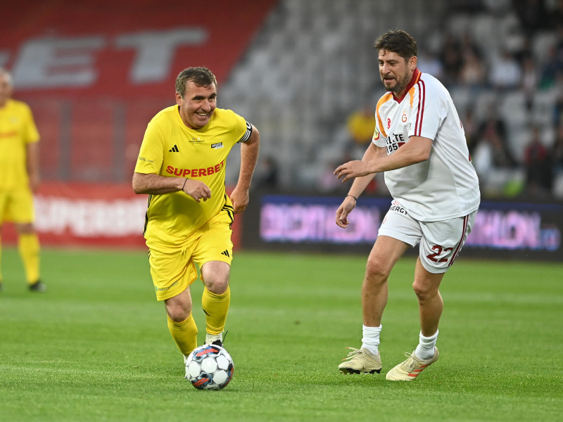 FOTBAL:ALL STARS ROMANIA-GALATASARAY LEGENDS, AMICAL SPORTS FESTIVAL (2.06.2023)