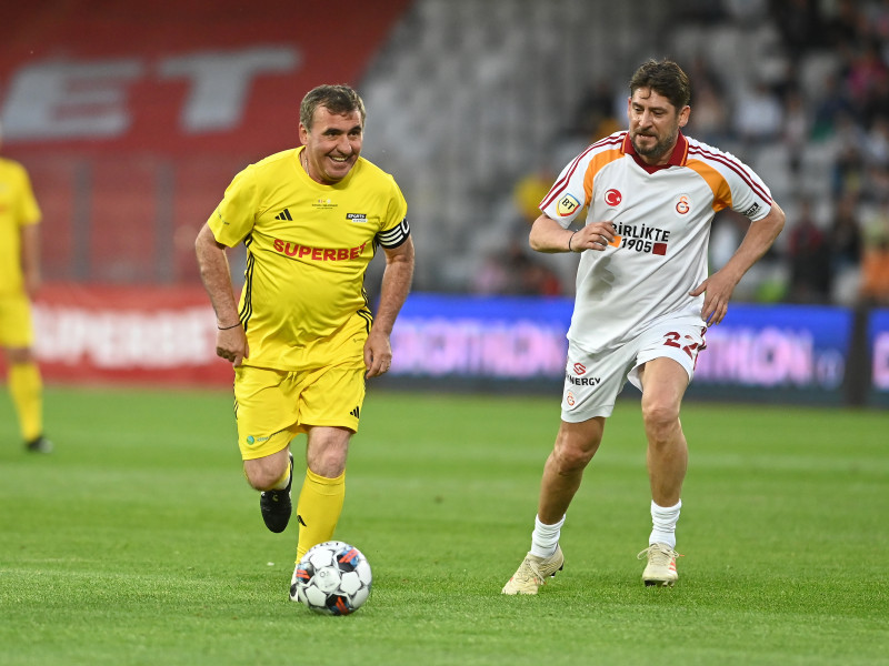 FOTBAL:ALL STARS ROMANIA-GALATASARAY LEGENDS, AMICAL SPORTS FESTIVAL (2.06.2023)
