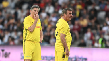 Reacția lui Gică Hagi după ce și-a văzut foștii coechipieri din nou pe teren