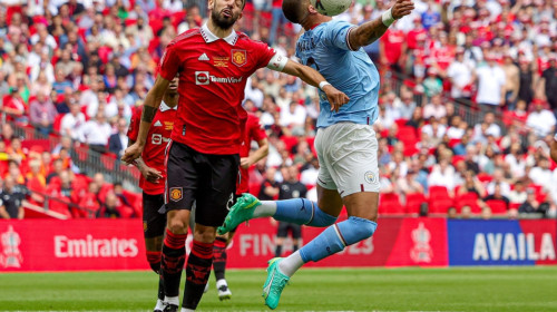 Manchester City - Manchester United 1-1, ACUM, finala Cupei Angliei. Gol din penalty