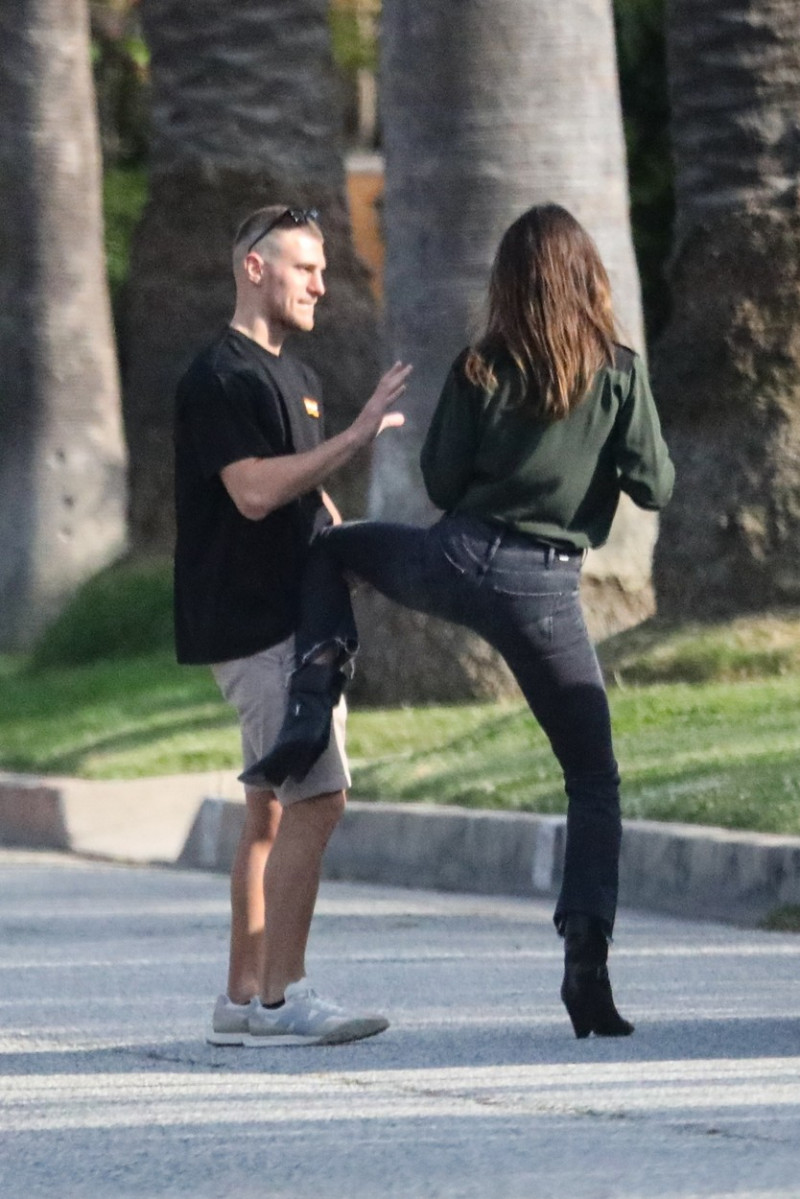 *EXCLUSIVE* Elisabetta Canalis out with new boyfriend Georgian Cimpeanu one month after filing for divorce from husband of almost 10 years