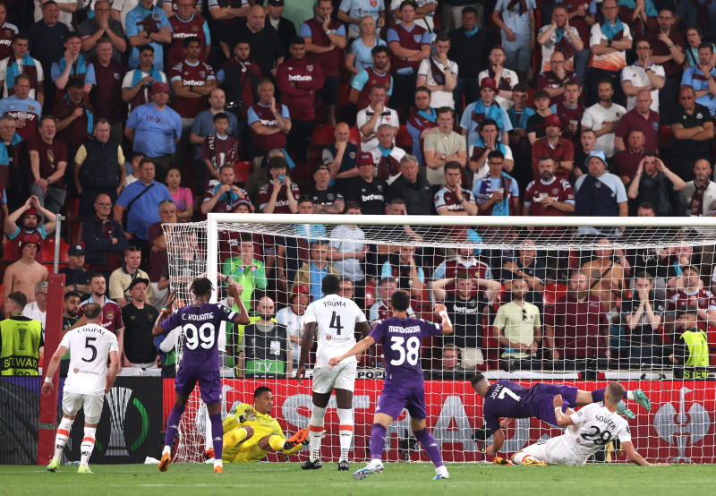 Fiorentina v West Ham United, UEFA Europa Conference League, Final, Football, Fortuna Arena, Prague, Czech Republic - 07 Jun 2023