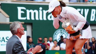 Bucuria a fost prea mare: Iga Swiatek și-a pus mâinile în cap când a văzut ce a făcut la festivitatea de la Roland Garros