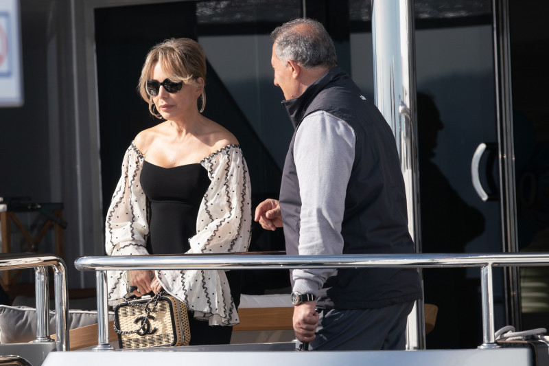 EXCLUSIVE: Piersilvio Berlusconi celebrates his 50th birthday with dad Silvio Berlusconi and all family on his new yacht in Cannes