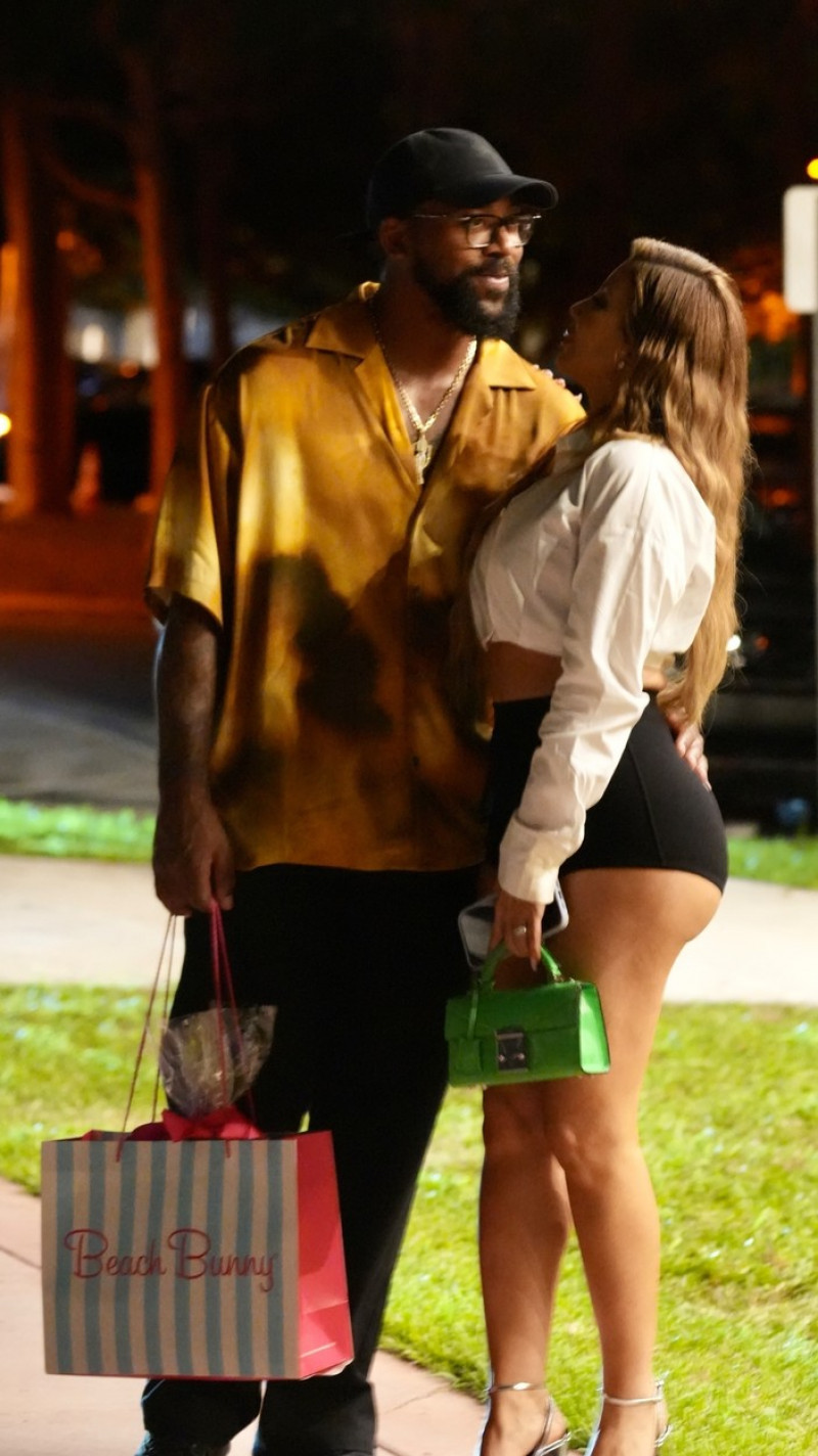 *EXCLUSIVE* Larsa Pippen and Marcus Jordan Heat Up Miami Swim Week with Steamy PDA!