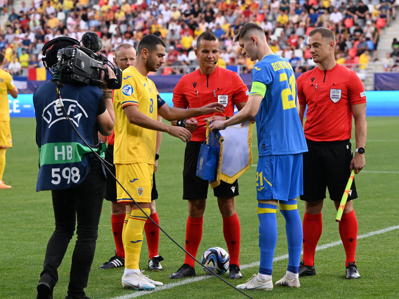 FOTBAL:ROMANIA U21-UCRAINA U21, EURO 2023 (24.06.2023)