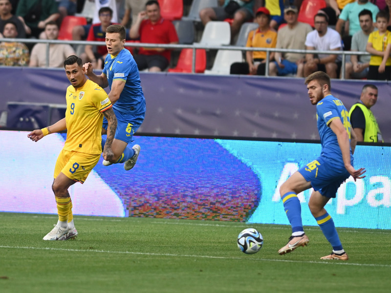 FOTBAL:ROMANIA U21-UCRAINA U21, EURO 2023 (24.06.2023)