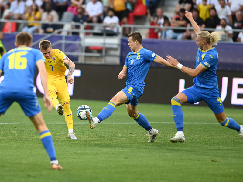 FOTBAL:ROMANIA U21-UCRAINA U21, EURO 2023 (24.06.2023)