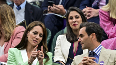 Momentul în care Roger Federer a încălcat protocolul regal cu Kate Middleton, la Wimbledon