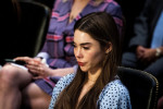 Former U.S. Olympic gymnast McKayla Maroney appears before a Senate Committee on the Judiciary hearing to examine the Inspector General's report on the Federal Bureau of Investigation's handling of the Larry Nassar investigation in the Hart Senate Office