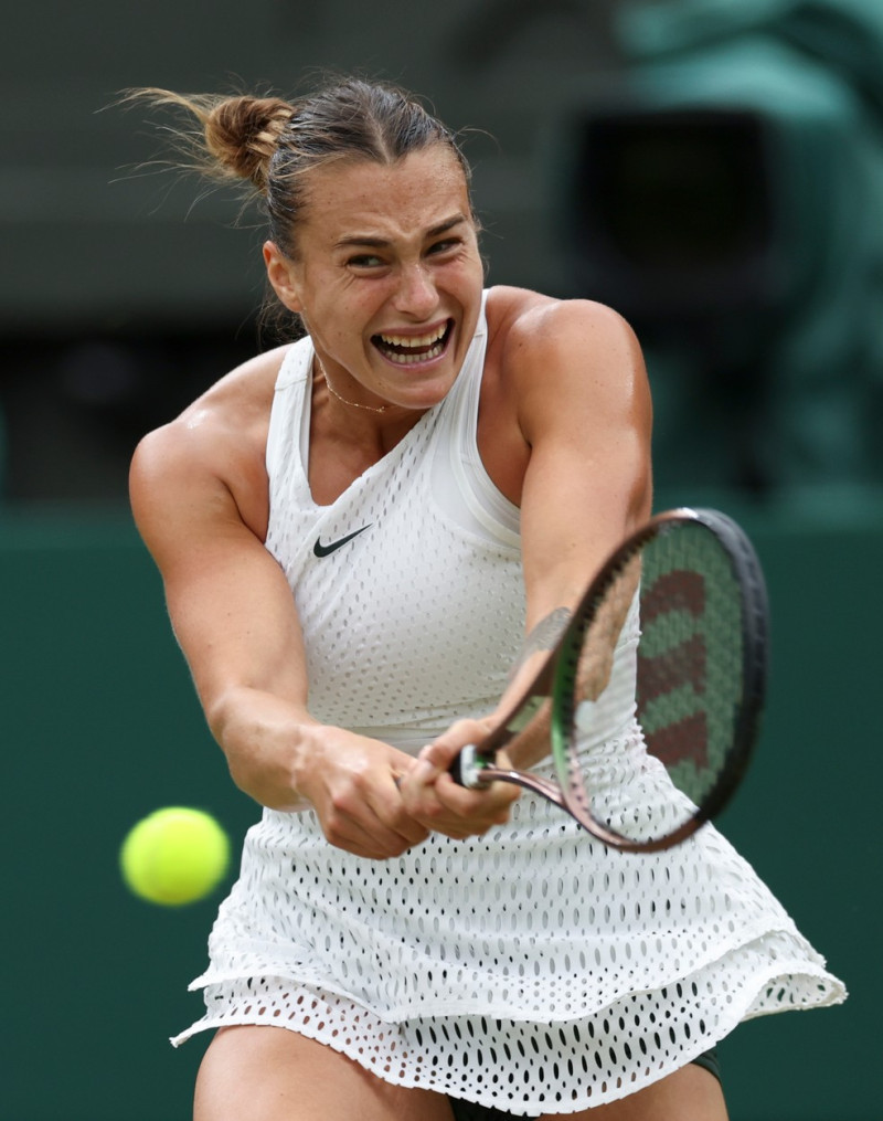 (SP) BRITAIN LONDON TENNIS WIMBLEDON DAY 11