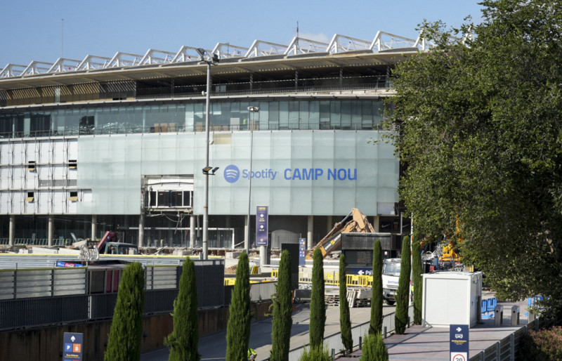 Restoration works for Camp Nou Stadium