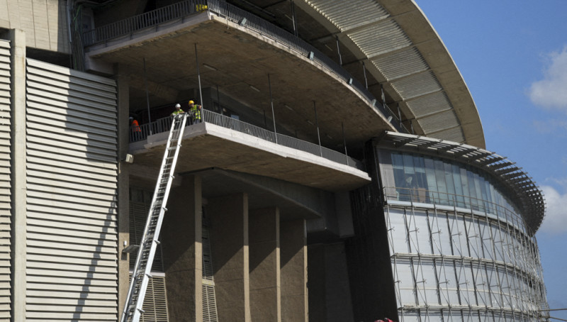 Restoration works for Camp Nou Stadium