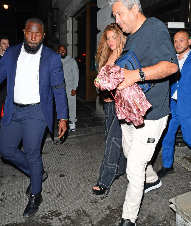 EXCLUSIVE: Lewis Who? Singer Shakira Seen On A Date With American NBA Basketball Star Jimmy Butler In London