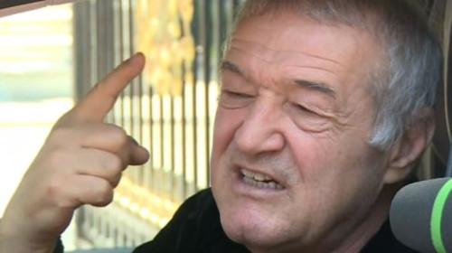 Gigi Becali: "E pentru prima dată în viața mea când spun asta!"