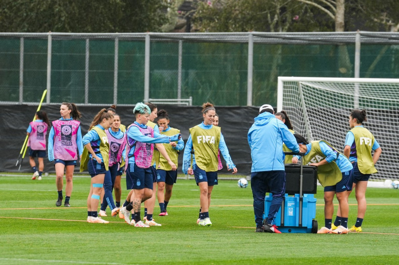 Soccer 2023: Women's World Cup: Argentina players training