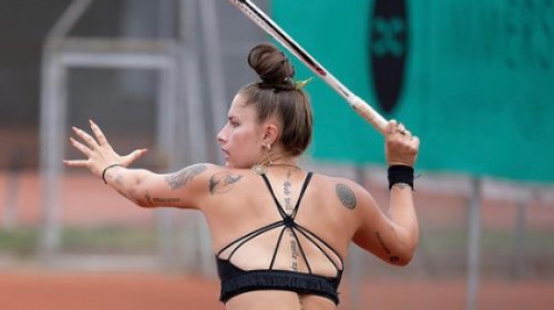 Meciul Georgia Crăciun/Andreea Prisăcariu - Emily Appleton/Isabelle Haverlag, amânat, la WTA Iași. Programul zilei