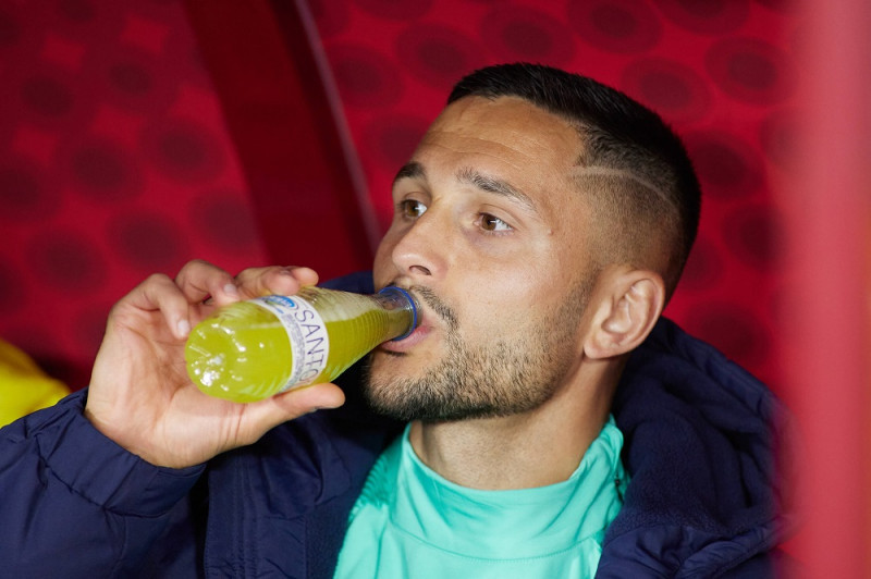 February 28, 2022, GRANADA, GRANADA, SPAIN: Florin Andone of Cadiz gestures during the spanish league, La Liga Santander