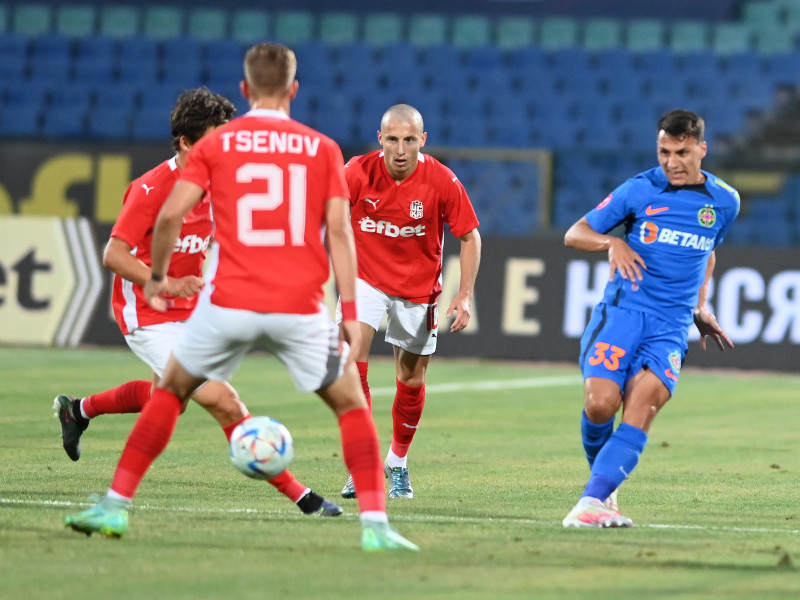 FOTBAL:TSKA 1948 SOFIA-FCSB, UEFA EUROPA CONFERENCE LEAGUE (26.07.2023)