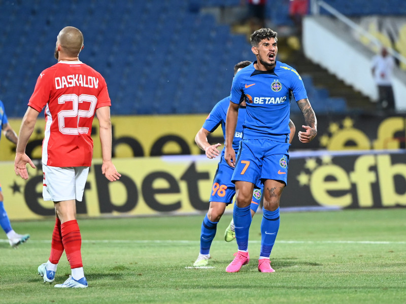 FOTBAL:TSKA 1948 SOFIA-FCSB, UEFA EUROPA CONFERENCE LEAGUE (26.07.2023)