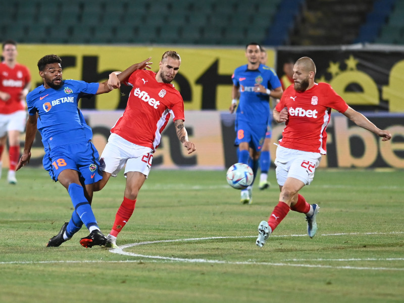 FOTBAL:TSKA 1948 SOFIA-FCSB, UEFA EUROPA CONFERENCE LEAGUE (26.07.2023)