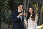 Marc Bartra and Melissa Jimenez marry in Barcelona