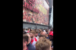 Fanii celor de la Arsenal / Foto: twitter.com/gunnerblog