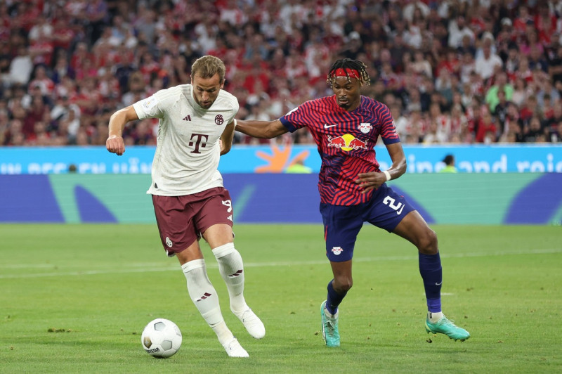 DFL-Supercup: Erster Auftritt von Harry Kane beim Spiel von Bayern München gegen RB Leipzig