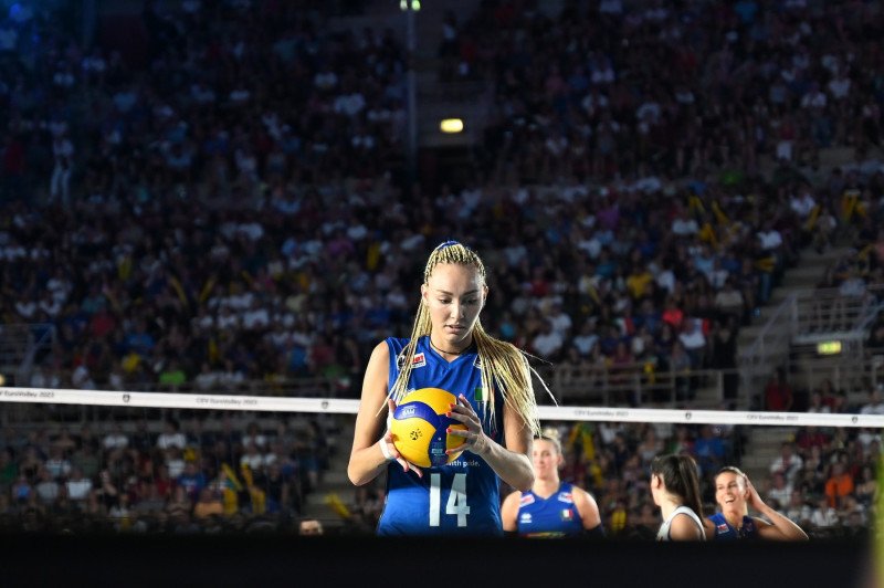 Volleyball Intenationals - CEV EuroVolley 2023 - Women - Italy vs Romania