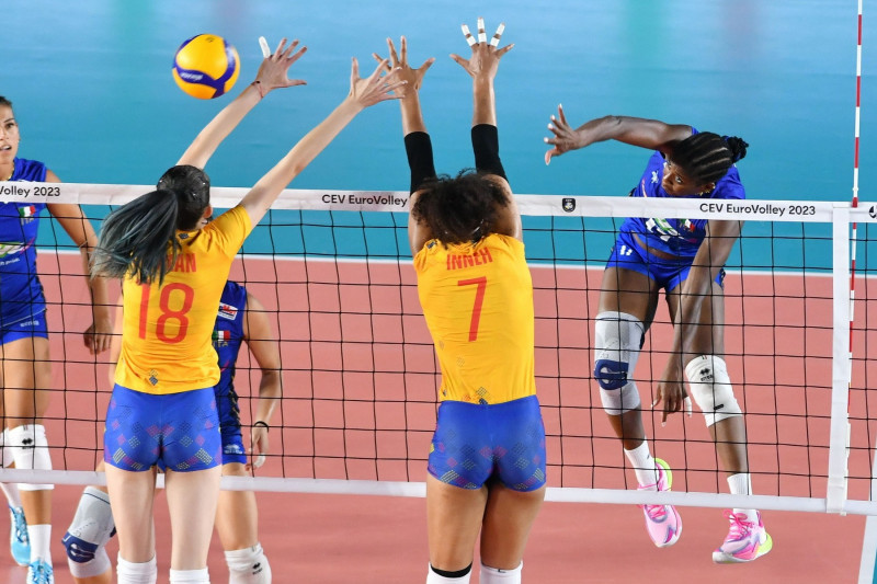 Volleyball Intenationals, Italy vs Romania, Verona, Italy - 15 Aug 2023