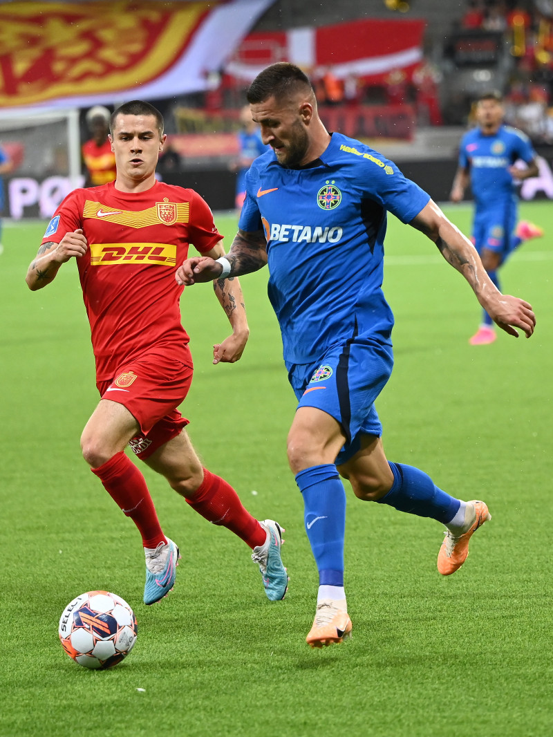 FOTBAL:FC NORDSJAELLAND-FCSB, UEFA EUROPA CONFERENCE LEAGUE (17.08.2023)