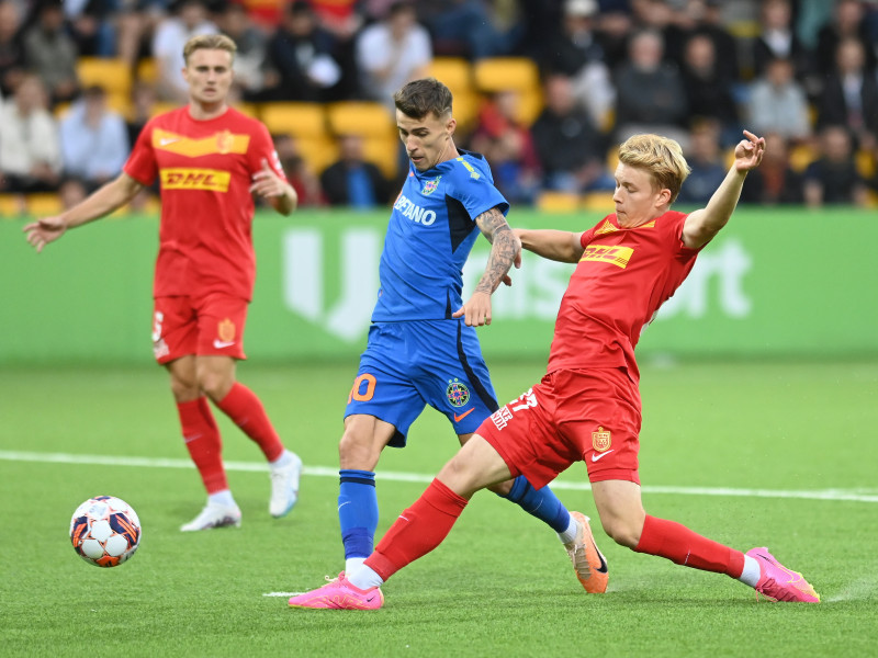 FOTBAL:FC NORDSJAELLAND-FCSB, UEFA EUROPA CONFERENCE LEAGUE (17.08.2023)