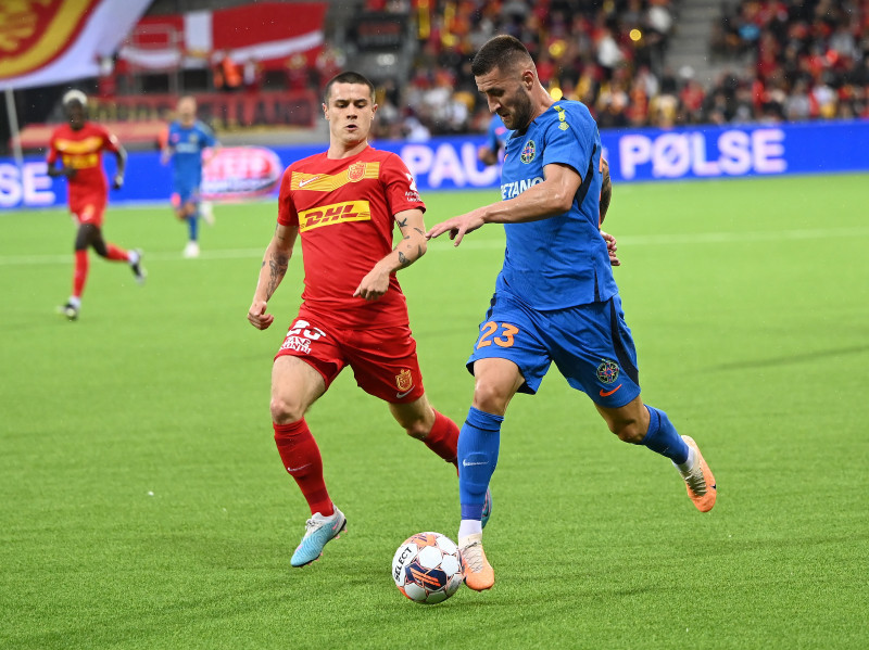 FOTBAL:FC NORDSJAELLAND-FCSB, UEFA EUROPA CONFERENCE LEAGUE (17.08.2023)