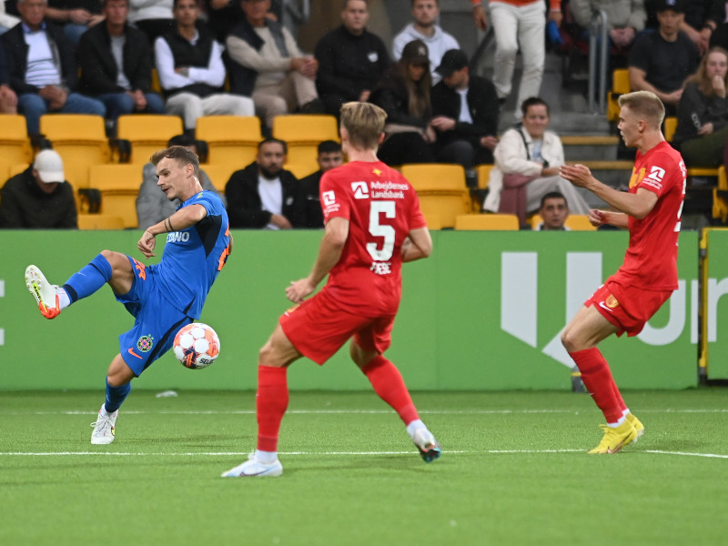 FOTBAL:FC NORDSJAELLAND-FCSB, UEFA EUROPA CONFERENCE LEAGUE (17.08.2023)