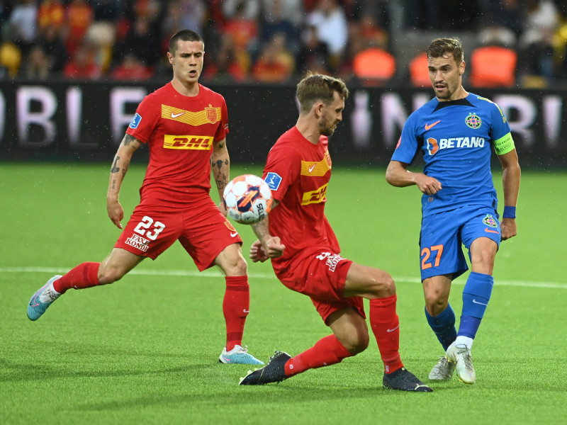 FOTBAL:FC NORDSJAELLAND-FCSB, UEFA EUROPA CONFERENCE LEAGUE (17.08.2023)