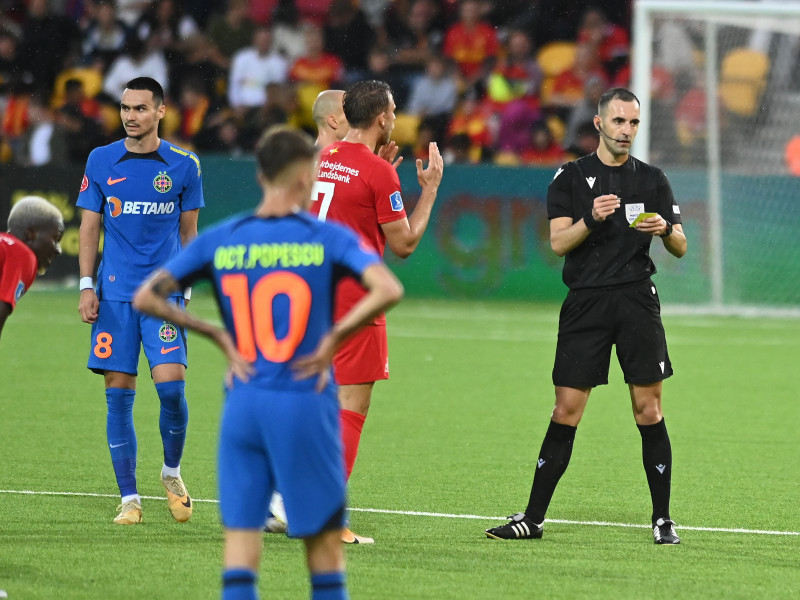 FOTBAL:FC NORDSJAELLAND-FCSB, UEFA EUROPA CONFERENCE LEAGUE (17.08.2023)