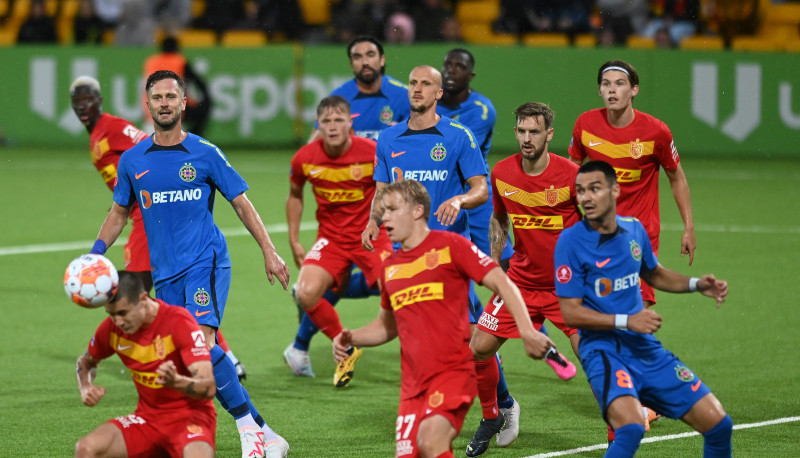 FOTBAL:FC NORDSJAELLAND-FCSB, UEFA EUROPA CONFERENCE LEAGUE (17.08.2023)